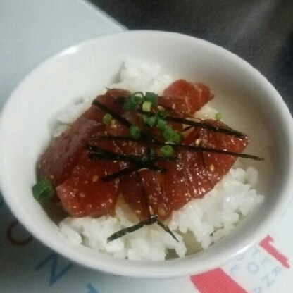 こちらも、作りました(*^^*)マグロ大好きな子供たちが、パクパク食べてました！ごちそうさまでした♪